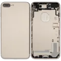 Back Housing W/ Small Components Pre-Installed For iPhone 7 Plus (Used OEM Pull: Grade A) (Gold)
