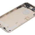 Back Housing W/ Small Components Pre-Installed For iPhone 7 Plus (Used OEM Pull: Grade A) (Gold)