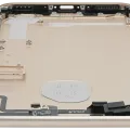 Back Housing W/ Small Components Pre-Installed For iPhone 7 Plus (Used OEM Pull: Grade A) (Gold)