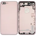 Back Housing W/ Small Components Pre-Installed For iPhone 7 Plus (Used OEM Pull: Grade A) (Rose Gold)