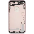 Back Housing W/ Small Components Pre-Installed For iPhone 7 Plus (Used OEM Pull: Grade A) (Rose Gold)