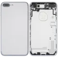 Back Housing W/ Small Components Pre-Installed For iPhone 7 Plus (Used OEM Pull: Grade A) (Silver)