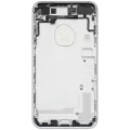 Back Housing W/ Small Components Pre-Installed For iPhone 7 Plus (Used OEM Pull: Grade A) (Silver)