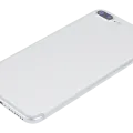 Back Housing W/ Small Components Pre-Installed For iPhone 7 Plus (Used OEM Pull: Grade A) (Silver)