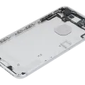 Back Housing W/ Small Components Pre-Installed For iPhone 7 Plus (Used OEM Pull: Grade A) (Silver)