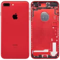 Back Housing W/ Small Components Pre-Installed For iPhone 7 Plus (Used OEM Pull: Grade A) (Red)