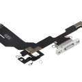 Charging Port Flex Cable Compatible For iPhone 16e / 17e (Premium) (White)
