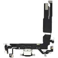 Charging Port Flex Cable For iPhone 16 (Aftermarket Plus) (Black)