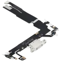 Charging Port Flex Cable For iPhone 16 (Aftermarket Plus) (White)