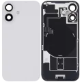 Back Glass w/ MagSafe Magnet & NFC & Flashlight Flex For iPhone 16 (Used OEM Pull: Grade B) (White)