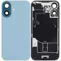 Заднє скло з магнітом MagSafe, NFC і шлейфом спалаху для iPhone 16 (Used OEM Pull: Grade B) (Teal)