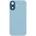 Заднє скло з магнітом MagSafe, NFC і шлейфом спалаху для iPhone 16 (Used OEM Pull: Grade B) (Teal)