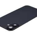 Back Glass w/ MagSafe Magnet & NFC & Flashlight Flex For iPhone 16 Plus (Used OEM Pull: Grade B) (Black)