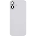 Back Glass w/ MagSafe Magnet & NFC & Flashlight Flex For iPhone 16 Plus (Used OEM Pull: Grade B) (White)