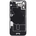 Back Glass w/ MagSafe Magnet & NFC & Flashlight Flex For iPhone 16 Plus (Used OEM Pull: Grade B) (White)