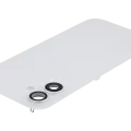 Back Glass w/ MagSafe Magnet & NFC & Flashlight Flex For iPhone 16 Plus (Used OEM Pull: Grade B) (White)