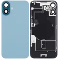Заднє скло з магнітом MagSafe, NFC і шлейфом спалаху для iPhone 16 Plus (Used OEM Pull: Grade B) (Teal)