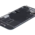 Заднє скло з магнітом MagSafe, NFC і шлейфом спалаху для iPhone 16 Plus (Used OEM Pull: Grade B) (Teal)