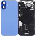 Заднє скло з магнітом MagSafe, NFC і шлейфом спалаху для iPhone 16 Plus (Used OEM Pull: Grade B) (Ultramarine)
