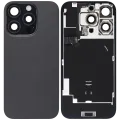 Заднє скло з магнітом MagSafe, NFC і шлейфом спалаху для iPhone 16 Pro (Used OEM Pull: Grade B) (Black Titanium)