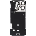 Заднє скло з магнітом MagSafe, NFC і шлейфом спалаху для iPhone 16 Pro (Used OEM Pull: Grade B) (Black Titanium)