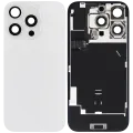 Заднє скло з магнітом MagSafe, NFC і шлейфом спалаху для iPhone 16 Pro (Used OEM Pull: Grade B) (White Titanium)