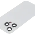 Заднє скло з магнітом MagSafe, NFC і шлейфом спалаху для iPhone 16 Pro (Used OEM Pull: Grade B) (White Titanium)