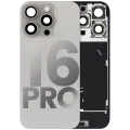 Заднє скло з магнітом MagSafe, NFC і шлейфом спалаху для iPhone 16 Pro (Used OEM Pull: Grade B) (Natural Titanium)