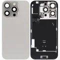 Заднє скло з магнітом MagSafe, NFC і шлейфом спалаху для iPhone 16 Pro (Used OEM Pull: Grade B) (Natural Titanium)