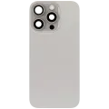 Заднє скло з магнітом MagSafe, NFC і шлейфом спалаху для iPhone 16 Pro (Used OEM Pull: Grade B) (Natural Titanium)