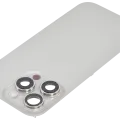 Заднє скло з магнітом MagSafe, NFC і шлейфом спалаху для iPhone 16 Pro (Used OEM Pull: Grade B) (Natural Titanium)