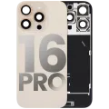 Заднє скло з магнітом MagSafe, NFC і шлейфом спалаху для iPhone 16 Pro (Used OEM Pull: Grade B) (Desert Titanium)