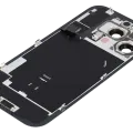 Заднє скло з магнітом MagSafe, NFC і шлейфом спалаху для iPhone 16 Pro (Used OEM Pull: Grade B) (Desert Titanium)