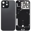 Заднє скло з магнітом MagSafe, NFC і шлейфом спалаху для iPhone 16 Pro Max (Used OEM Pull: Grade B) (Black Titanium)