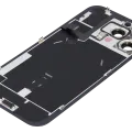Заднє скло з магнітом MagSafe, NFC і шлейфом спалаху для iPhone 16 Pro Max (Used OEM Pull: Grade B) (Black Titanium)