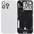 Заднє скло з магнітом MagSafe, NFC і шлейфом спалаху для iPhone 16 Pro Max (Used OEM Pull: Grade B) (White Titanium)