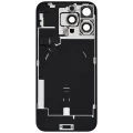 Заднє скло з магнітом MagSafe, NFC і шлейфом спалаху для iPhone 16 Pro Max (Used OEM Pull: Grade B) (White Titanium)