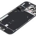 Заднє скло з магнітом MagSafe, NFC і шлейфом спалаху для iPhone 16 Pro Max (Used OEM Pull: Grade B) (White Titanium)