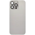 Заднє скло з магнітом MagSafe, NFC і шлейфом спалаху для iPhone 16 Pro Max (Used OEM Pull: Grade B) (Natural Titanium)
