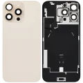 Заднє скло з магнітом MagSafe, NFC і шлейфом спалаху для iPhone 16 Pro Max (Used OEM Pull: Grade B) (Desert Titanium)