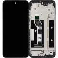 LCD Assembly With Frame For Motorola Moto G05 (XT2523 /2025) (Refurbished) (All Colors)