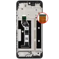 LCD Assembly With Frame For Motorola Moto G05 (XT2523 /2025) (Refurbished) (All Colors)