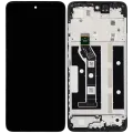 Дисплейний модуль (LCD) з рамкою для Motorola Moto G15 (XT2521-3 / 2025) / G15 Power (XT2521-5 / 2025) (Refurbished) (усі кольори)