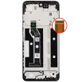 Дисплейний модуль (LCD) з рамкою для Motorola Moto G15 (XT2521-3 / 2025) / G15 Power (XT2521-5 / 2025) (Refurbished) (усі кольори)