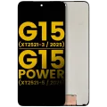 LCD Assembly Without Frame For Motorola Moto G15 (XT2521-3 /2025) / G15 Power (XT2521-5 /2025) (Refurbished) (All Colors)