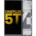 OLED Assembly With Frame For OnePlus 5T (Refurbished) (Black)