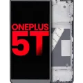 OLED Assembly With Frame For OnePlus 5T (Aftermarket Plus) (Black)