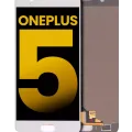 LCD Assembly Without Frame For OnePlus 5 (Refurbished) (White)