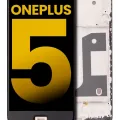 OLED Assembly With Frame For OnePlus 5 (Refurbished) (Black)