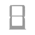 Sim Card Tray For OnePlus 3 (A3000 / A3003) (Silver)